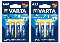 High Energy AA Varta High Energy