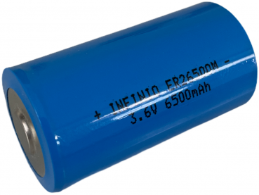 Infinio PRO Batterie Baby (C) ER26500 Lithium 3.6V 6500 mAh High Power Spiralzelle