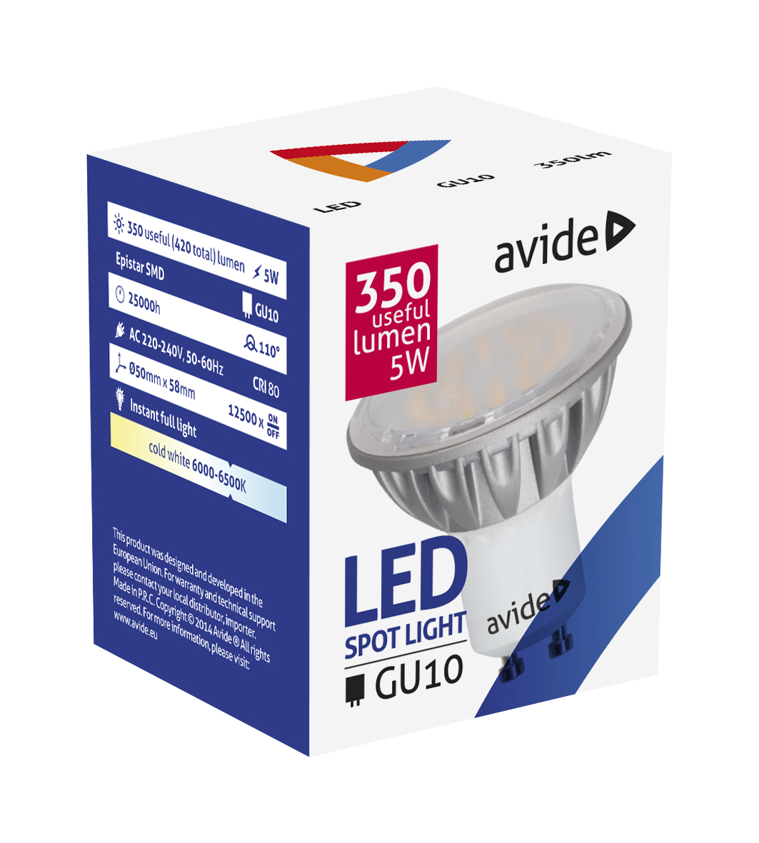 Avide GU10 Alu Avide GU10 Alu