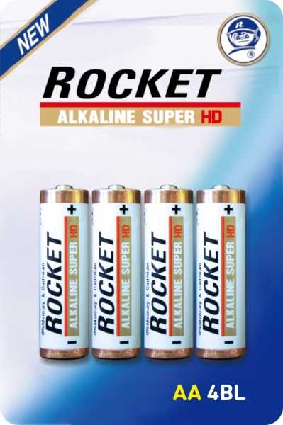 Rocket HD Alkaline 4706 4703 AA AAA