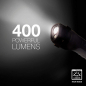 Preview: Hardcase Project Plus 4 AA LED Taschenlampe inkl. 4xAA 400 Lumen
