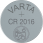 Preview: Varta Lithium Knopfzelle CR 2016 3V - Blister 5