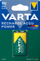 Preview: VARTA Power Akku 9V Block 200 mAh - 1er Blister