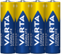 Preview: Varta High Energy Alkaline 4906 AA Mignon 4er Folienpack