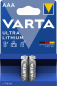 Preview: VARTA Ultra Lithium AAA Micro 6103 2er Blister