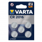 Preview: Varta Lithium Knopfzelle CR 2016 3V - 5er Blister