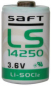 Preview: Saft LS14250 1/2 AA Lithium-Thionylchlorid 3,6V Premium Made in France