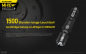 Preview: Nitecore Taschenlampe MH10 aufladbar 1200 Lumen V2