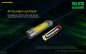 Preview: Nitecore Keyring TIKI Schlüsselbundlampe GTID - Glow in the dark