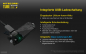 Preview: Nitecore Keychain Schlüsselbundlampe Tube 2.0 - blau