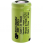 Preview: GP 2/3 AA Flattop industrial battery GP75AAH 1.2V - 750 mAh - NiMH