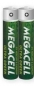 Preview: Megacel Rocket Heavy Duty Green R03-AAA-Micro 2er Folienpack