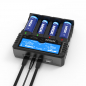 Preview: Xtar Smart Charger VP4 DRAGON LCD Display Multichemistrycharger