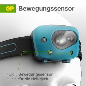 GP headlight Discovery CH44 - Motion Sensor incl. 3X AAA