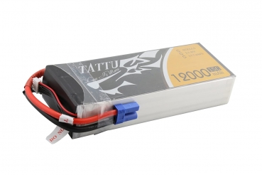 TATTU 14.8V 15/30C 4S1P Lipo 12000mAh UAV Battery Pack