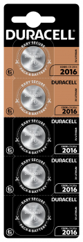 Duracell Lithium CR2016 3V - 5er Blister