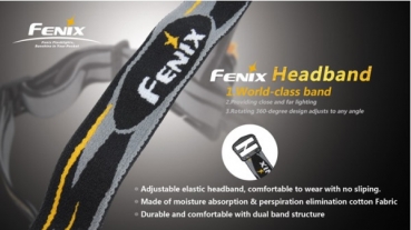 Fenix Headband - Stirnband für Fenix LD und PD Taschenlampen