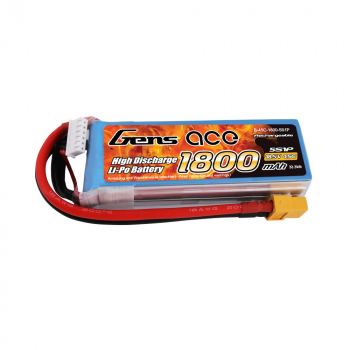 Grepow 1800mAh 18.5V 45C 5S1P Lipo battery with XT60 connector