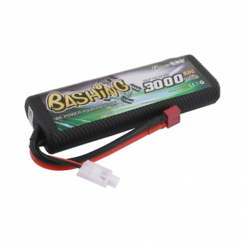 Grepow Bashing Series 3000mAh 2S1P 7.4V 50C HardCase 8# LiPo Battery Pack with T-Plug