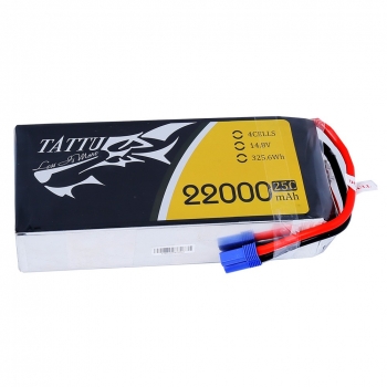 Tattu 22000mAh 14.8V 25C 4S1P Lipo Battery Pack