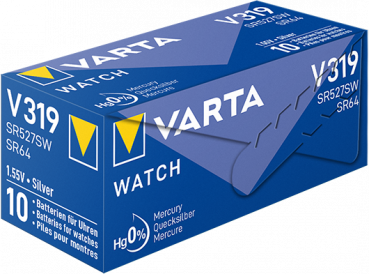 VARTA V319 Silberoxid Uhrenbatterie 1er Miniblister