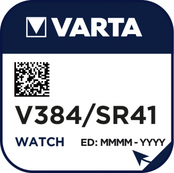 VARTA V384 Silberoxid Uhrenbatterie 1er Miniblister