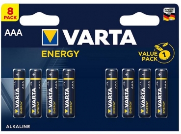 Varta Energy Alkaline 4103-LR03-AAA-Micro Value Pack Blister 8