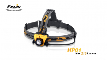 Fenix Kopflampe HP01 Orange/Black
