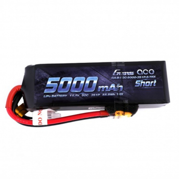 Grepow 5000mAh 11.1V 50C 3S1P Short-Size Lipo With XT60 Plug