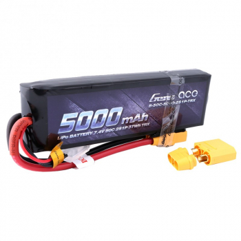 Grepow 5000mAh 7.4V 50C 2S1P Lipo with XT90 Plug