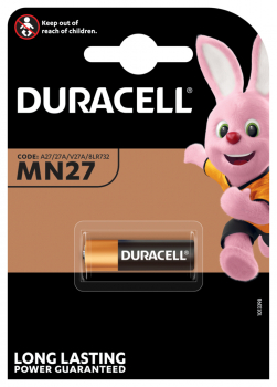 Duracell Alkaline MN27-E27 A 12 Volt 1er Blister