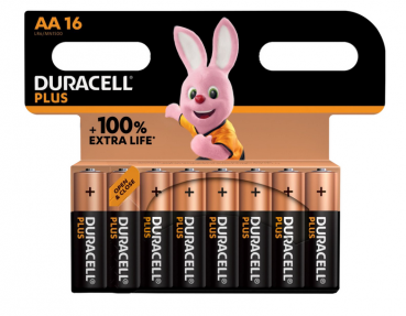 Duracell Plus LR6 AA Mignon MN1500 - Blister of 16