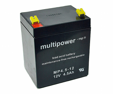 Multipower Ersatzakku für AEG Protect Home. 600 USV-Anlage MP4,5-12 12V 4,5Ah