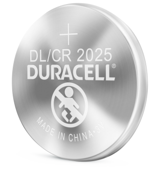 Duracell Lithium Knopfzelle CR 2025 3V 2er Blister