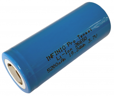 INFINIO Pro IMR Tensai Powerakku TN26650 5200 mah 3.6V Li-Ion