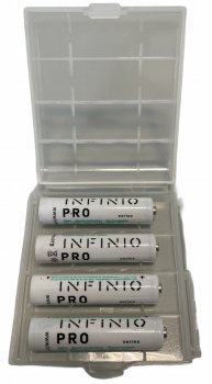Infinio Pro Series NiMH AAA 1,2V 800 mAh LSD Rechargeable White - 4er Box