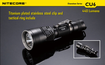 Nitecore Pro Flashlight CU6 Chameleon - UV-LED