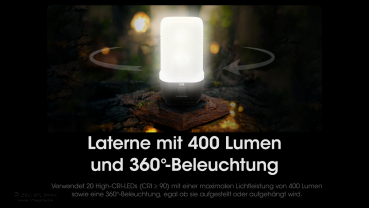 Nitecore  LR70 - 3000 Lumen - Taschenlampe, Powerbank, Laterne