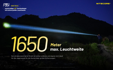 Nitecore Pro Taschenlampe P35i - LED & Laser-Licht