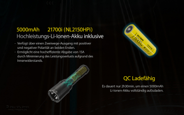 Nitecore Pro flashlight Nitecore SRT7i - 3000 lumens