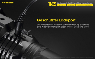 Nitecore Pro Taschenlampe TM39 - 5200 Lumen