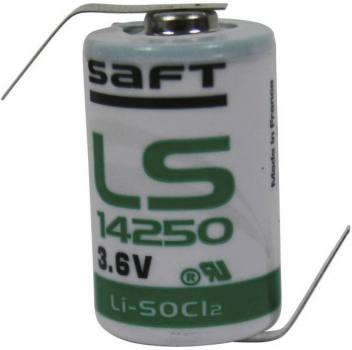 Saft LS14250 Z-Fahne 1/2 AA Lithium-Thionylchlorid 3,6V Premium Made in France