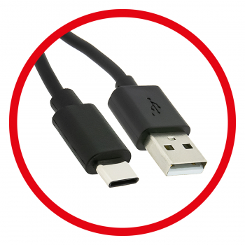 Akku mit USB-C Input für Fuji FinePix NP-W235 XT-4 XT4 NTC