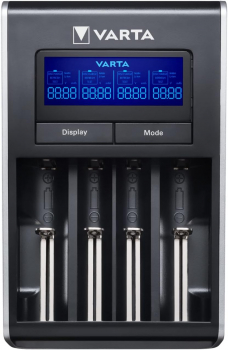 Varta LCD Dual Tech Charger for Ni-MH AA/AAA, Li-Ion