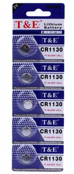 Infinio T-E Lithium Batterie CR1130 3V Knopfzelle Blister 5
