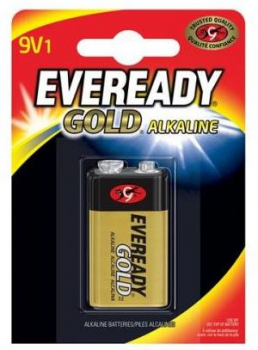 Eveready Alkaline Gold 6LR61-E-Block - 1er Blister