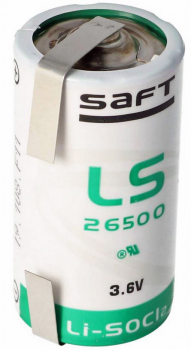Saft LS26500 ER-C Lithium-Thionylchlorid Baby 3,6V mit U-Fahne