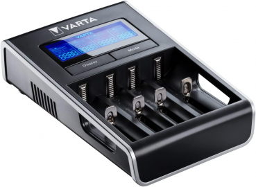 Varta LCD Dual Tech Ladegerät für Ni-MH AA/AAA, Li-Ion