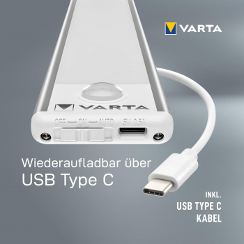 Varta Motion Sensor Slim Light - rechargeable