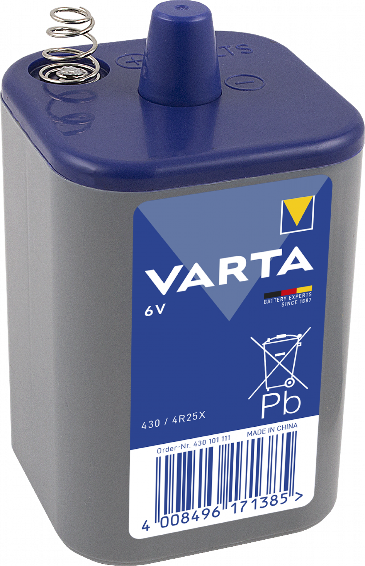 Varta LongLife Typ 430 4R25-X Licht 6V 7,5 Ah